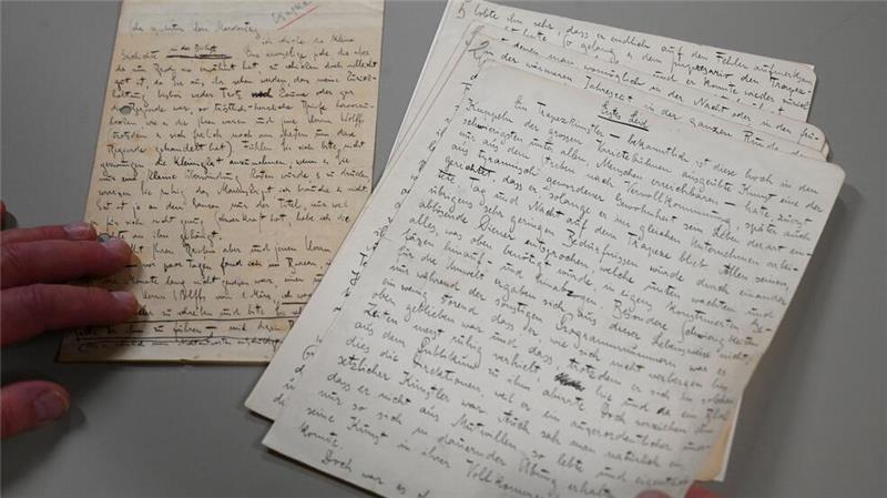 Versteigerung wertvoller Bücher und Manuskripte in Hamburg 280.000 Euro werden bei einer Auktion für ein Kafka-Manuskript und einen Brief des Schriftstellers erwartet.