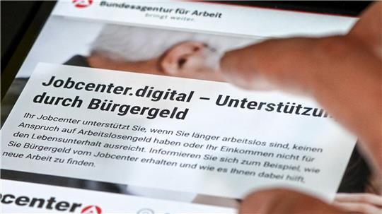 2,9 Millionen Haushalte beziehen nach Angaben der Bundesagentur für Arbeit Bürgergeld-Leistungen. (Archivfoto)