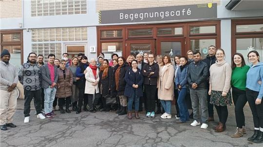 33 Ehrenamtliche aus dem Landkreis kamen zum Sprachmittler-Treffen der Awo-Migrationsberatung im Begegnungscafé der Stadt Buxtehude.
