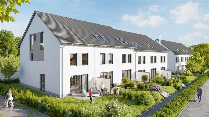 36 KfW-55-Reihenhäuser zur Miete entstehen auf dem ehemaligen Breider-Gelände in Stade.