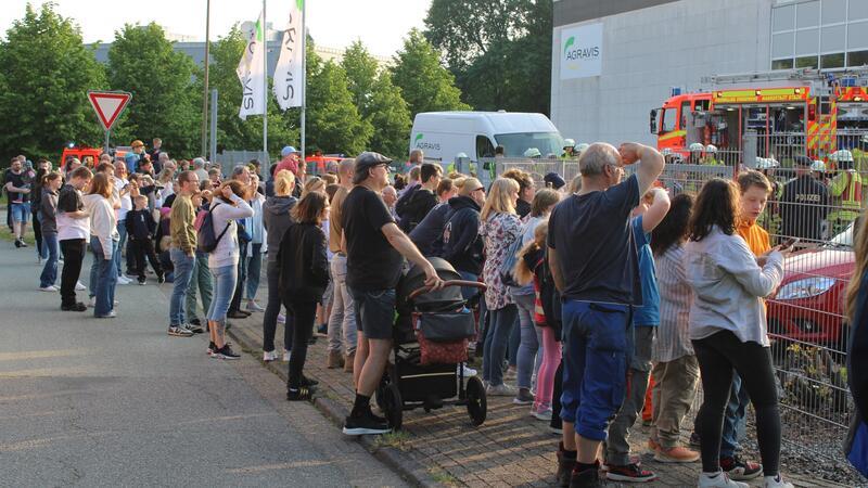 Erinnerung an Stadtbrand: So lief der Großalarm der Stader Feuerwehr 400 Schaulustige beobachteten die Großübung