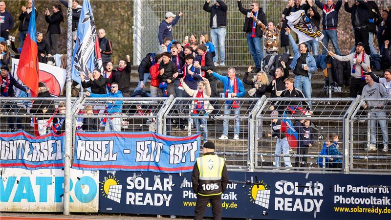 4103 Fans waren im Marschweg-Stadion, zu feiern hatten aber nur die mitgereisten Drochterser.