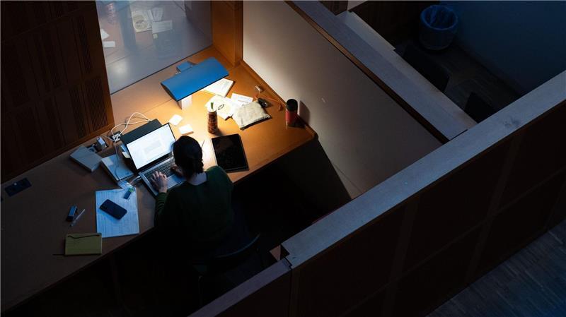 Jeder dritte Erwachsene fühlt sich häufig gestresst 58 Prozent fühlen sich durch Schule, Studium oder den Beruf gestresst. (Symbolbild)