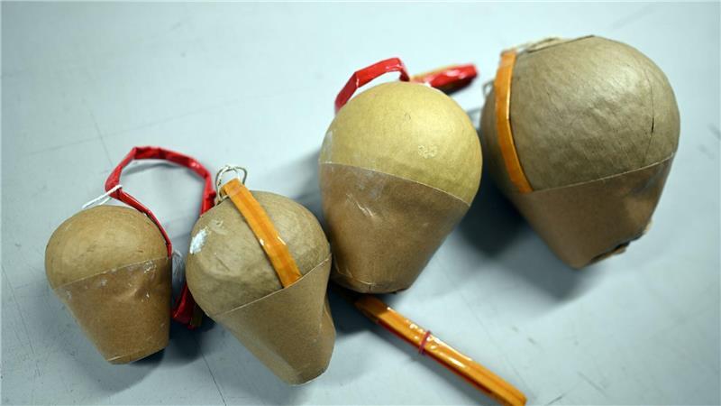 600 Kilogramm illegales Feuerwerk, darunter Kugelbomben, waren in Hamburg in einem Container gelagert. (Symbolbild)