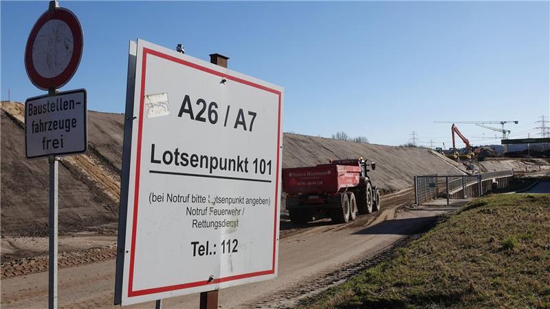83 Millionen Euro haben die Planungen der A26-Ost bislang gekostet. (Archivbild)