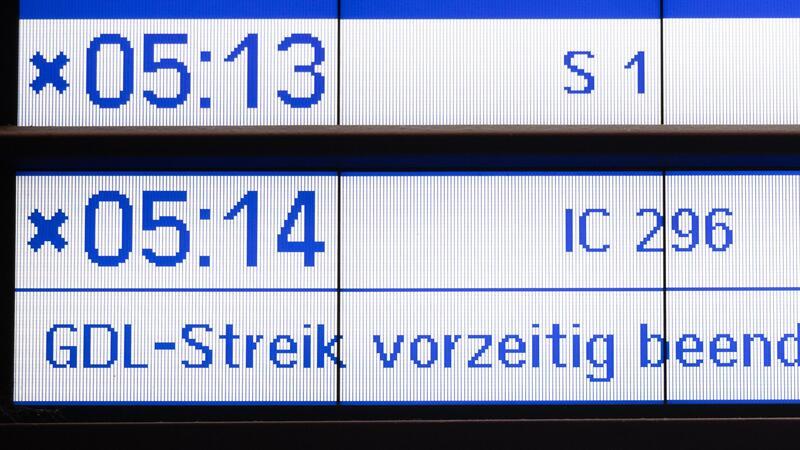 Ab Betriebsstart will die Bahn nun wieder den normalen Fahrplan anwenden.