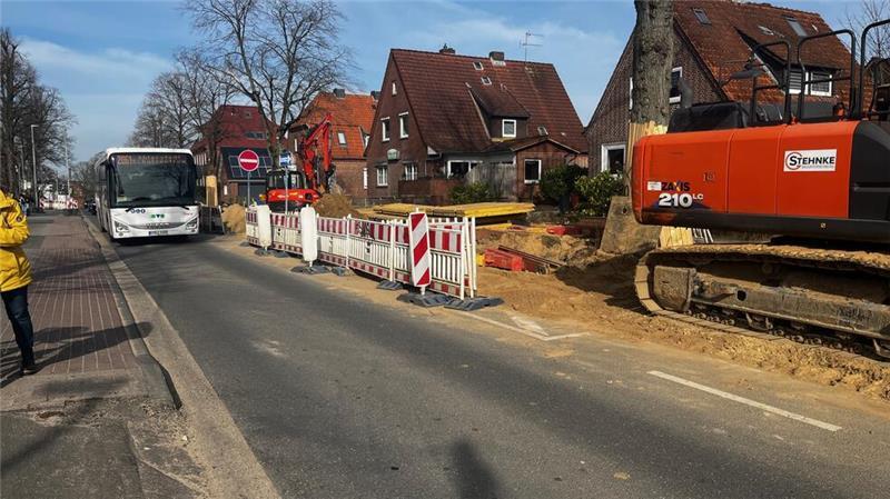Dauerbaustelle Harsefelder Straße: Neue Sperrung ab dem 10. März Ab Montag beginnt ein neuer Baustellenabschnitt an der Harsefelder Straße.
