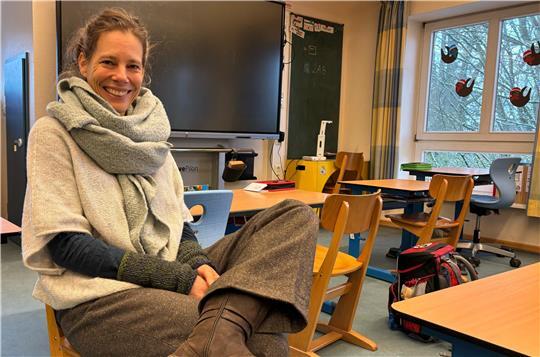 Ab Sommer unterrichten Schulleiterin Kerstin Golon und ihre Kollegen die Kinder nicht mehr in den ausgedienten Schulräumen.