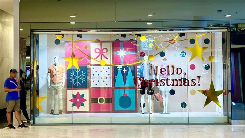 Katholische Philippinen: Wo Weihnachten fast 130 Tage dauert Ab dem 1. September werden auch die meisten Schaufenster geschmückt.
