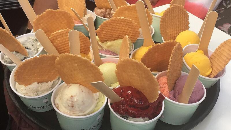 Ab jetzt nur noch fruchtig: Das Eis von der Eisprinzessin ist besonders saisonal geprägt.