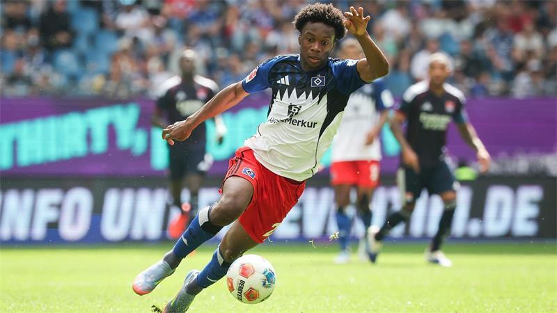 HSV startet mit 27 Spielern ins Trainingslager in Dänemark Aboubaka Soumahoro ist nicht mit in das Trainingslager gereist. (Archivbild)