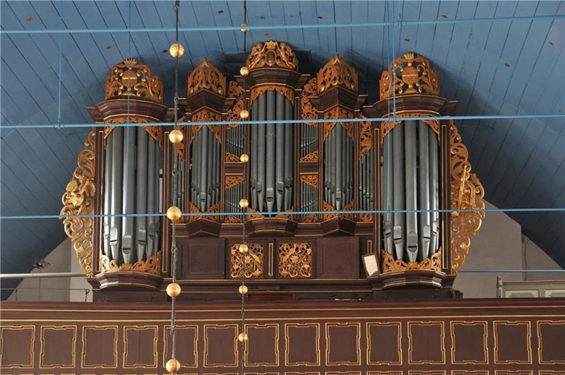 Abschied von der Gloger-Orgel: Die 1741/42 von Dietrich Christoph Gloger errichtete größte Barockorgel zwischen Weser und Elbe muss dringend restauriert werden. Kostenpunkt: 1,8 Millionen. Die Finanzierung ist gesichert, in der kommenden Wo