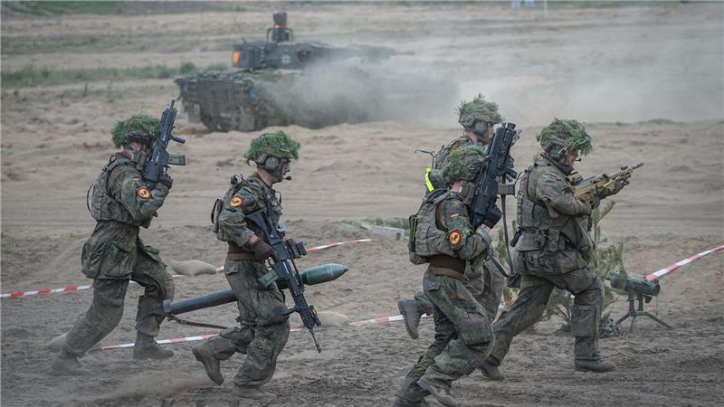 Kriegstüchtigkeit im Kopf: „Es gibt keinen zweiten Sieger“ Abschluss der Nato-Übung Quadriga 2024