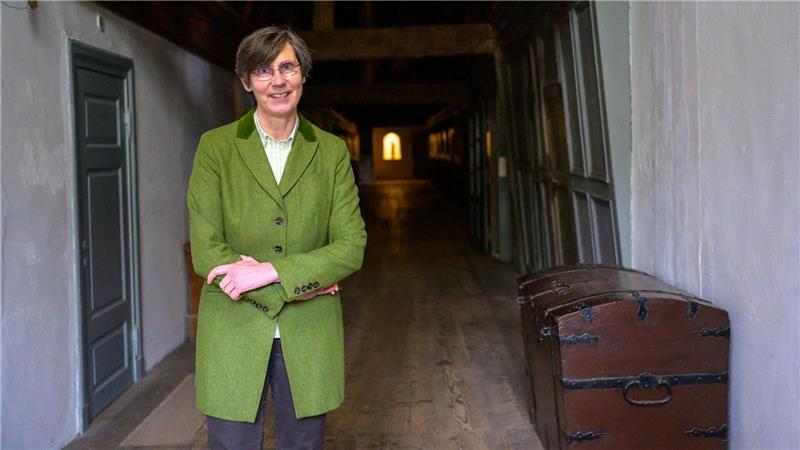 Äbtissin Amélie Gräfin zu Dohna: „Wenn man aus dem Stadtgetriebe kommt, hat man das Gefühl einer behutsamen Atmosphäre, aber im Sommer kommt man oft nicht zur Ruhe.“