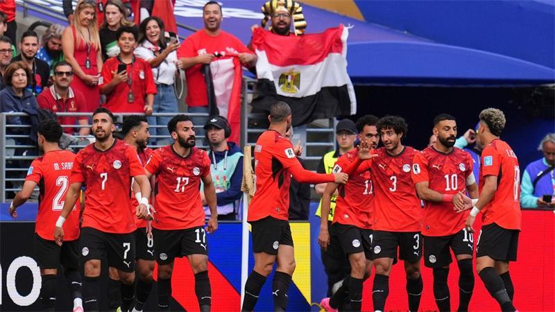 Ägypten ging früh in Führung.