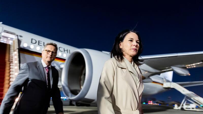 Baerbock: „Großoffensive auf Rafah darf es nicht geben“ Ägypten ist die erste Station von Außenministerin Annalena Baerbock auf ihrer erneuten Nahostreise.
