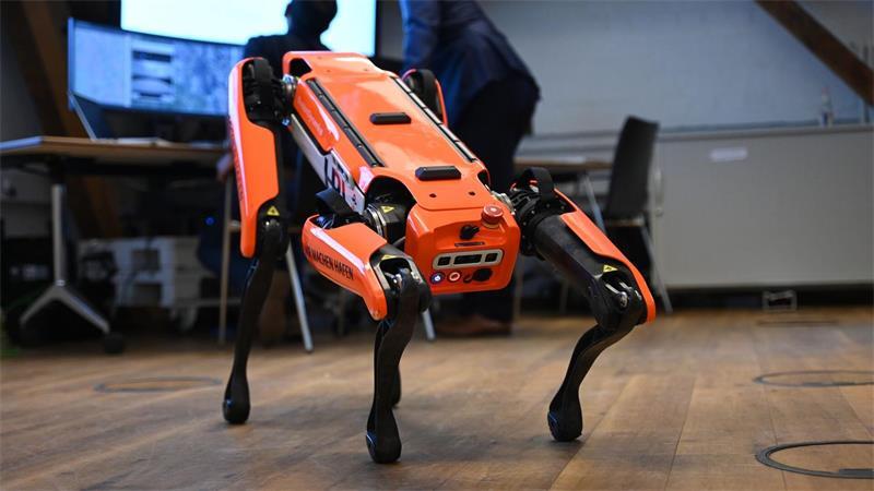 Ähnliche Roboter kamen auch am Hamburger Hafen zum Einsatz. (Archivbild)