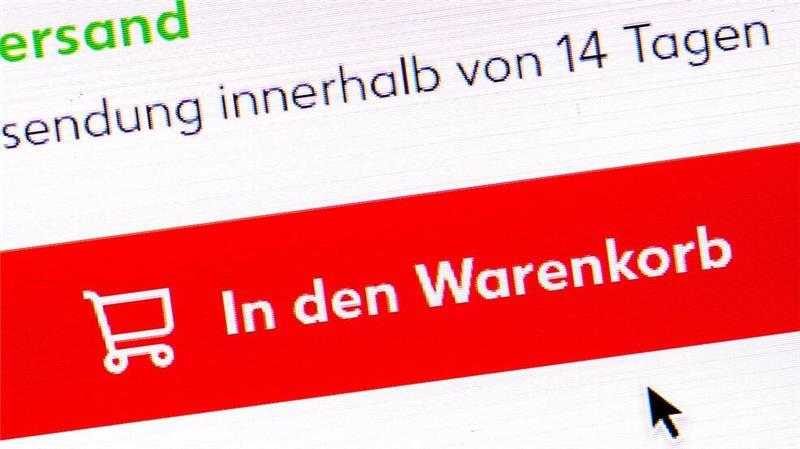 Äußerst beliebt: Einkauf per Mausklick (Symbolbild)