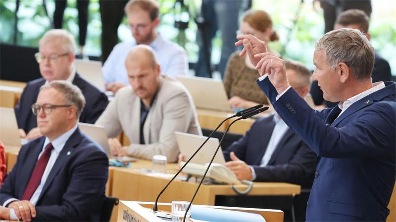 AfD-Fraktionschef Björn Höcke hat als Ministerpräsident kandidiert - und verloren.