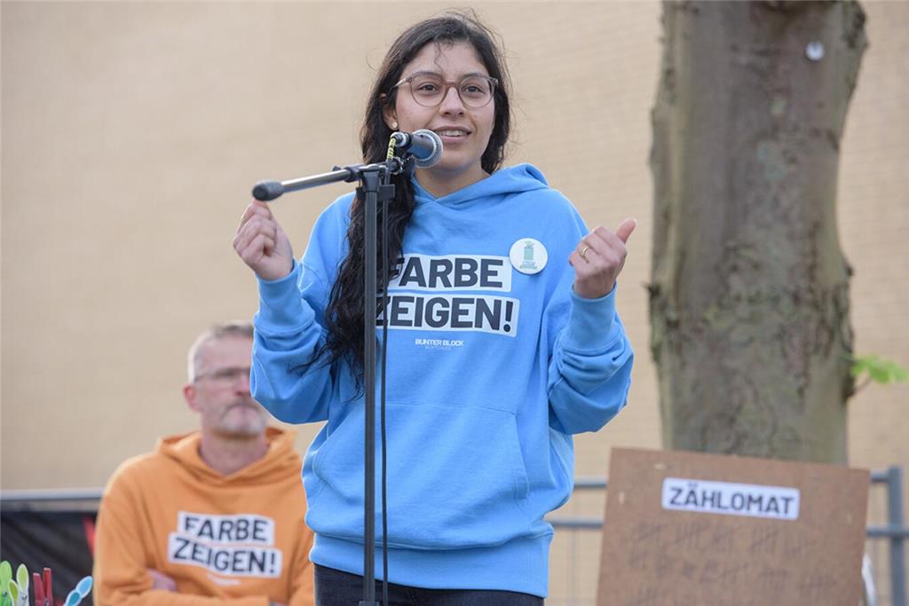 AfD-Gegendemonstration in Buxtehude.