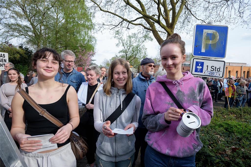 AfD-Gegendemonstration in Buxtehude.