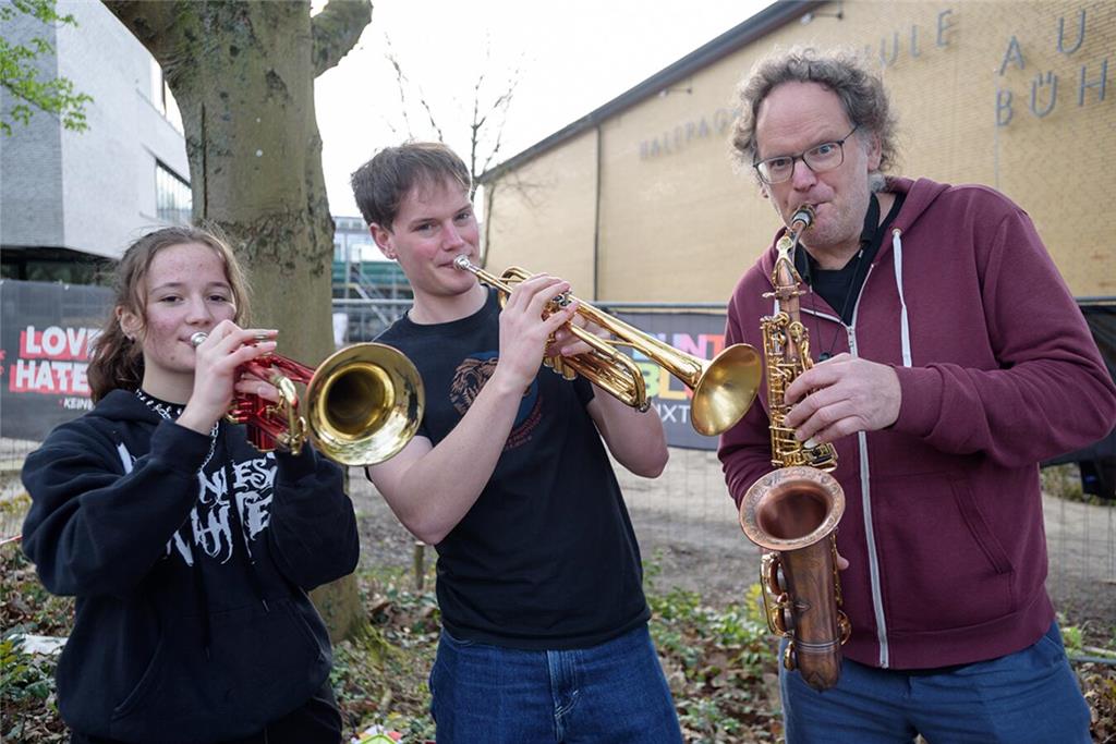 AfD-Gegendemonstration in Buxtehude.