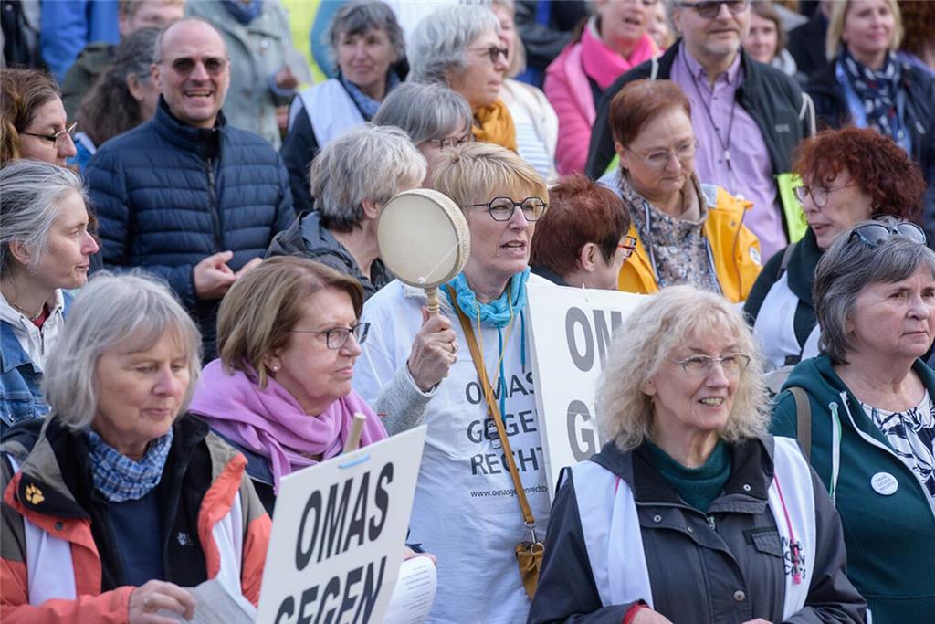 AfD-Gegendemonstration in Buxtehude
