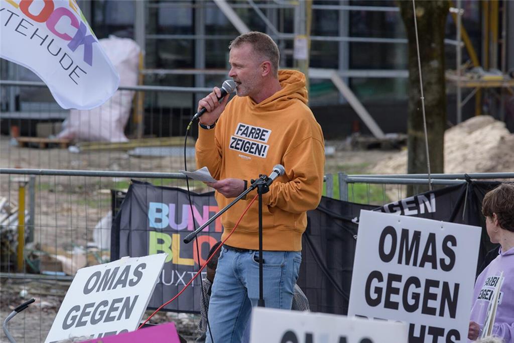 AfD-Gegendemonstration in Buxtehude
