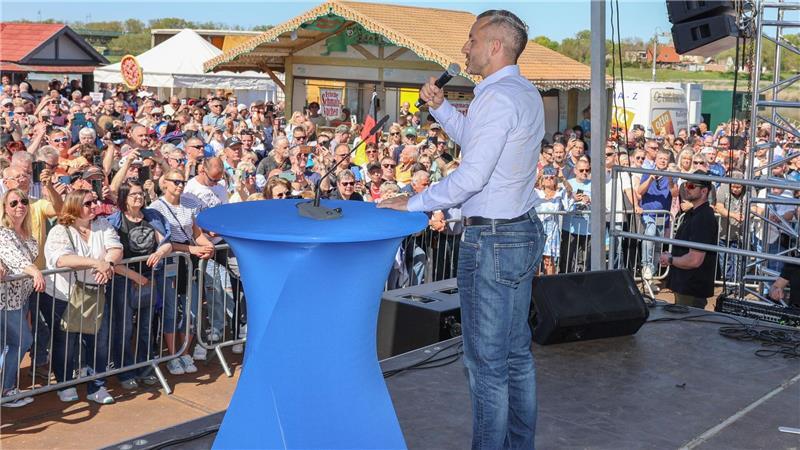 Vorsprung im Straßenwahlkampf - wie die AfD mobilisiert AfD-Spitzenkandidat Ulrich Siegmund plant mit einem 1,4-Millionen-Euro-Budget einen Wahlkampf, „den Deutschland noch nicht gesehen hat“.