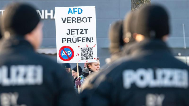 AfD-Veranstaltungen werden häufig von Protestaktionen begleitet. (Archivfoto)