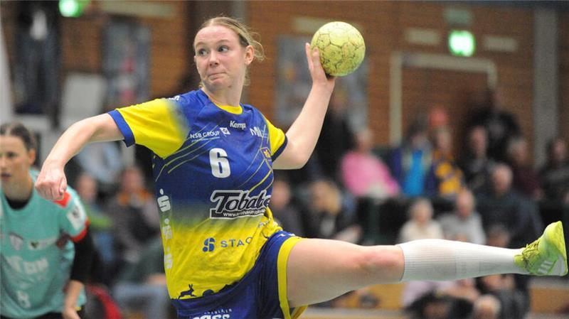 Aida Mittag verkürzte wenige Minuten vor der Pause zum 10:13.