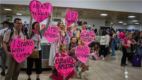 Aktivisten aus mehreren Ländern sind in Havanna bereits eingetroffen. 