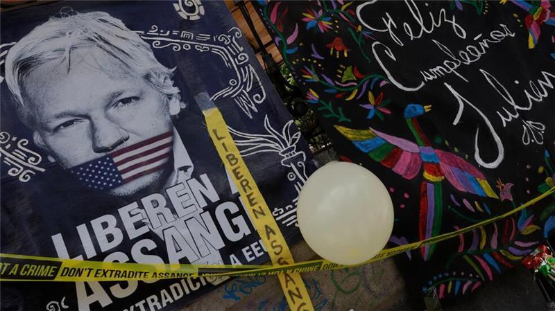 Aktivisten in aller Welt hatten jahrelang für Assanges Freilassung gekämpft. (Archivbild)