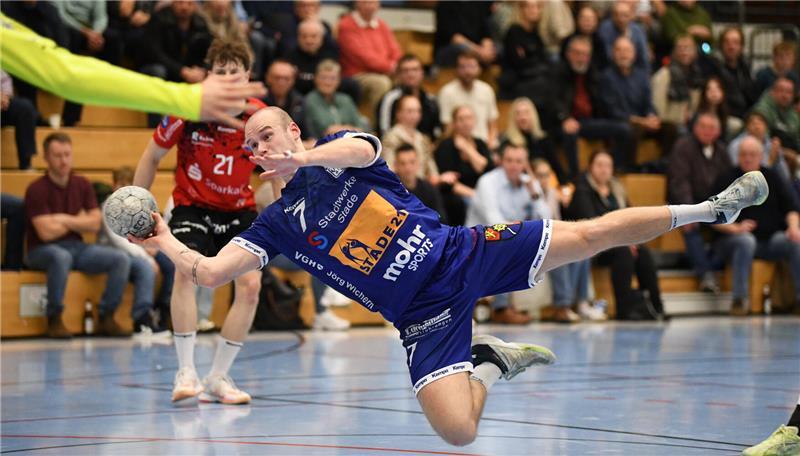 Aktivposten in Abwehr und Angriff: Michel Brassait erzielte acht Tore.