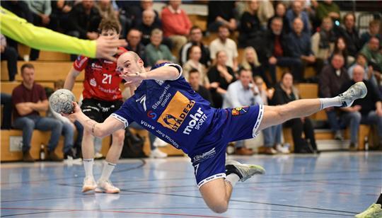 Aktivposten in Abwehr und Angriff: Michel Brassait erzielte acht Tore.