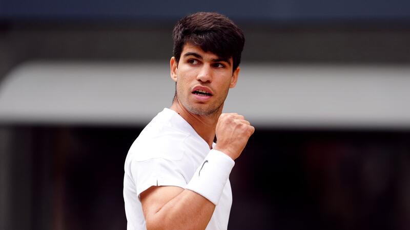 Alcaraz verteidigte gegen Novak Djokovic seinen Wimbledon-Titel.