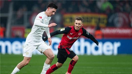 Alejandro Grimaldo erzielte das 1:0 für Leverkusen. 