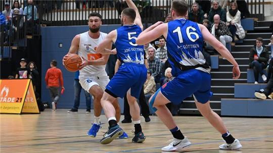 Aleksandar Postic war Stades bester Werfer in Braunschweig.