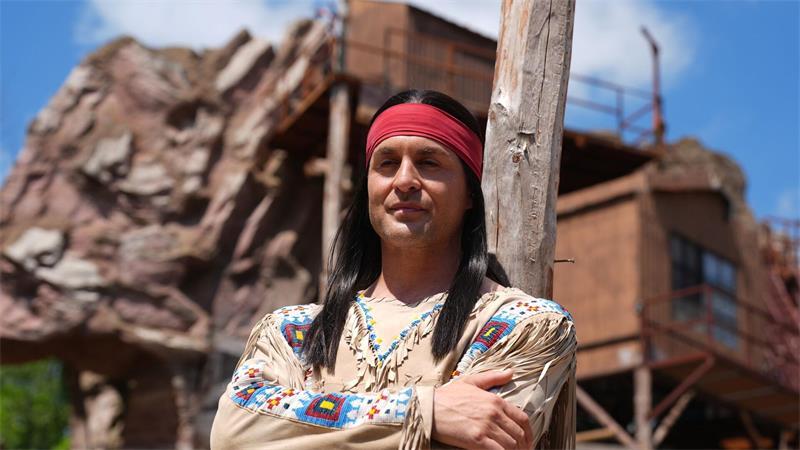 Alexander Klaws ist wieder einen Sommer lang Winnetou in Bad Segeberg. (Archivbild)