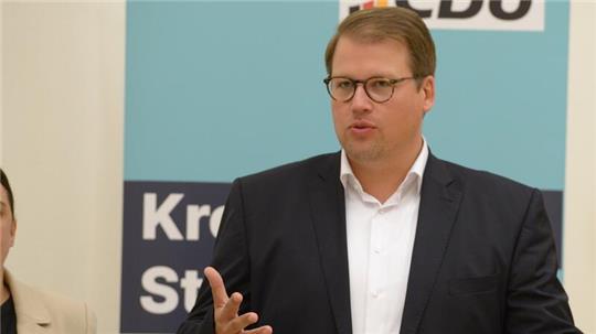 Alexander Krause war zehn Jahre lang Vorsitzender des CDU-Stadtverbandes Buxtehude. Bei der Kommunalwahl 2021 wurden die Christdemokraten stärkste Kraft in der Hansestadt.