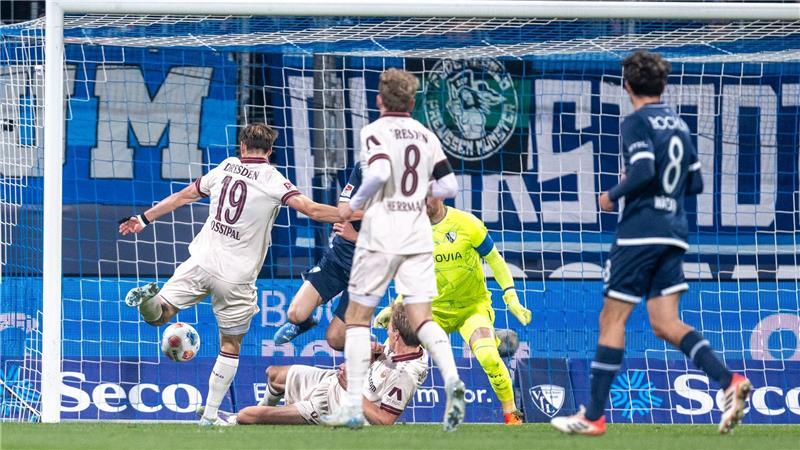 Alexander Rossipal erzielte den Führungstreffer für Dresden.