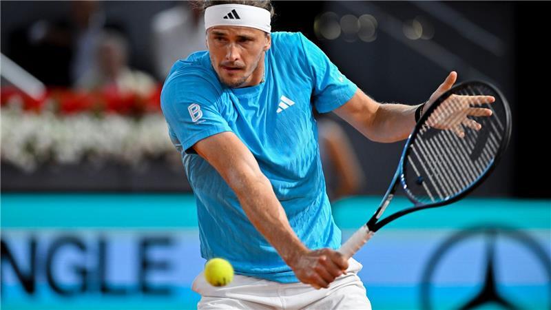 Alexander Zverev erreicht in Madrid das Viertelfinale.