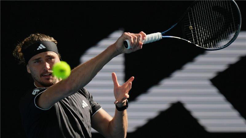 Alexander Zverev hat bei den Australian Open souverän das Viertelfinale erreicht.