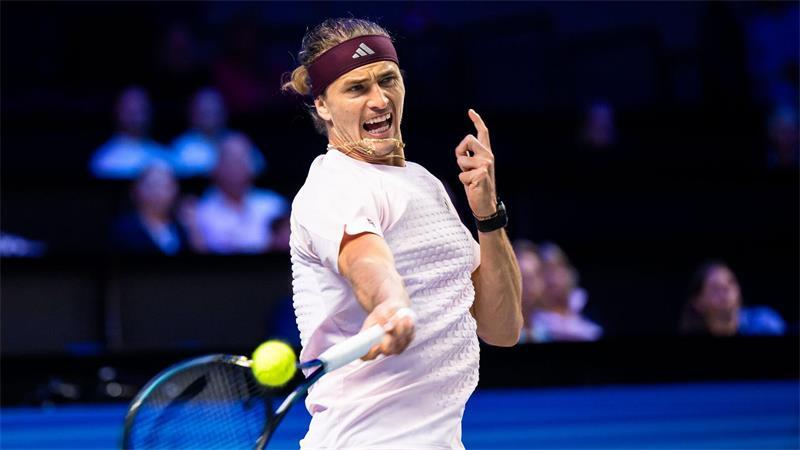 Alexander Zverev hatte in seinem Auftaktspiel in Wien mehr Mühe als erwartet.
