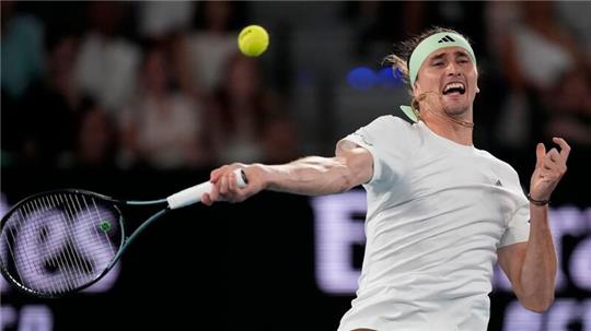 Alexander Zverev ist bei den Australian Open ins Achtelfinale eingezogen.
