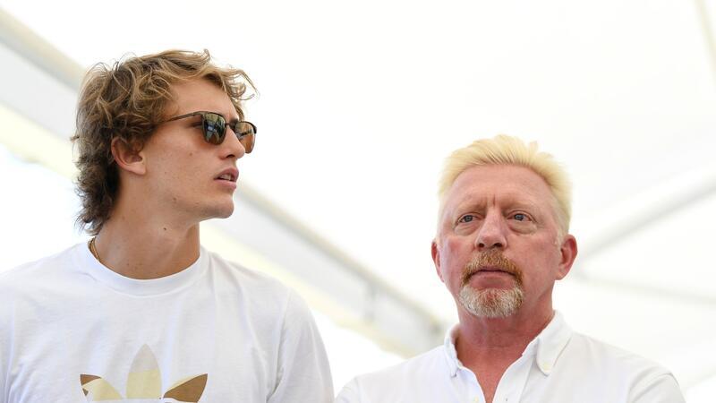 Zverev bald unter Top-5? Becker: „Sterne stehen extrem gut“ Alexander Zverev (l) will in der Weltrangliste noch weiter nach oben klettern. Boris Becker sieht dafür gute Chancen.