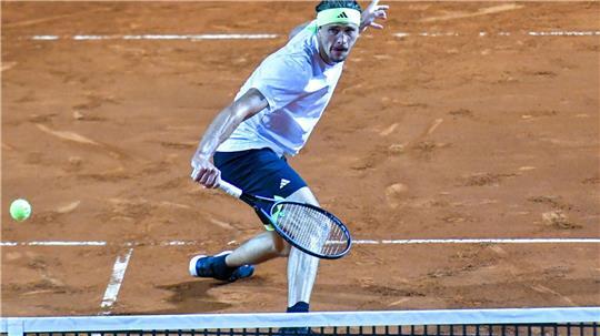 Alexander Zverev steht beim Turnier in Rom im Achtelfinale. 