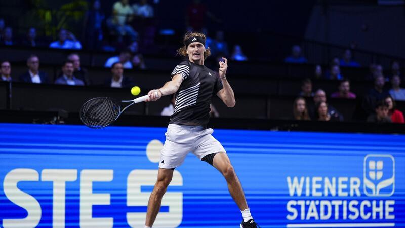Alexander Zverev gelingt souveräner Auftaktsieg in Wien Alexander Zverev steht in Wien in der zweiten Runde.