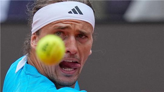 Alexander Zverev überzeugte in seiner Drittrundenpartie gegen den Belgier Alexander Blockx.
