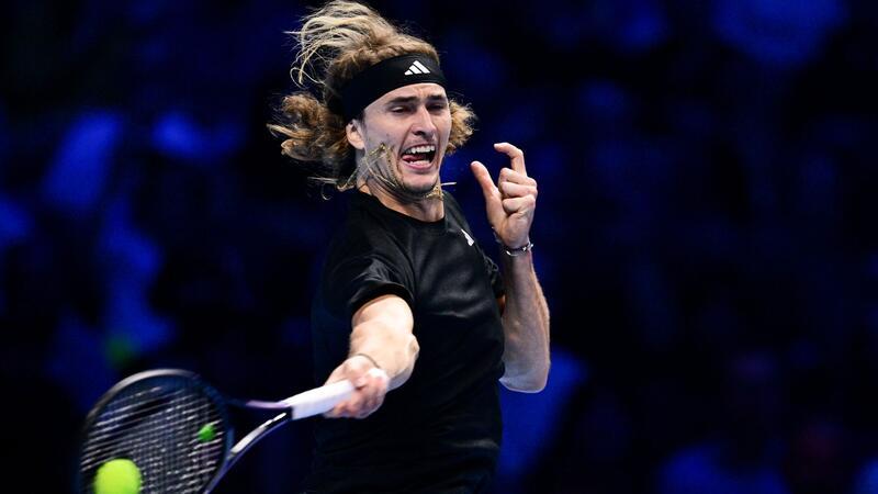 Alexander Zverev unterlag Daniil Medwedew in zwei knappen Sätzen.